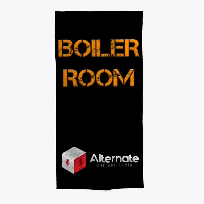 Boiler Room beach towel