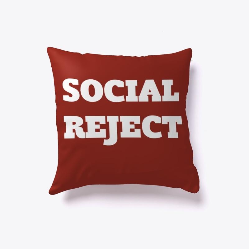 Social reject pillow